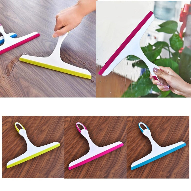 Glass Window Wiper  Bathroom Glass Wiper Window Glass Cleaner Household Cleaning, Blue, Rose Red, Green