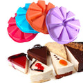 DIY Silicone Eight-point Triangle Mould Silicone Cake Mold Baking Tool, Random Color Delivery, Eight-point Triangle Mould
