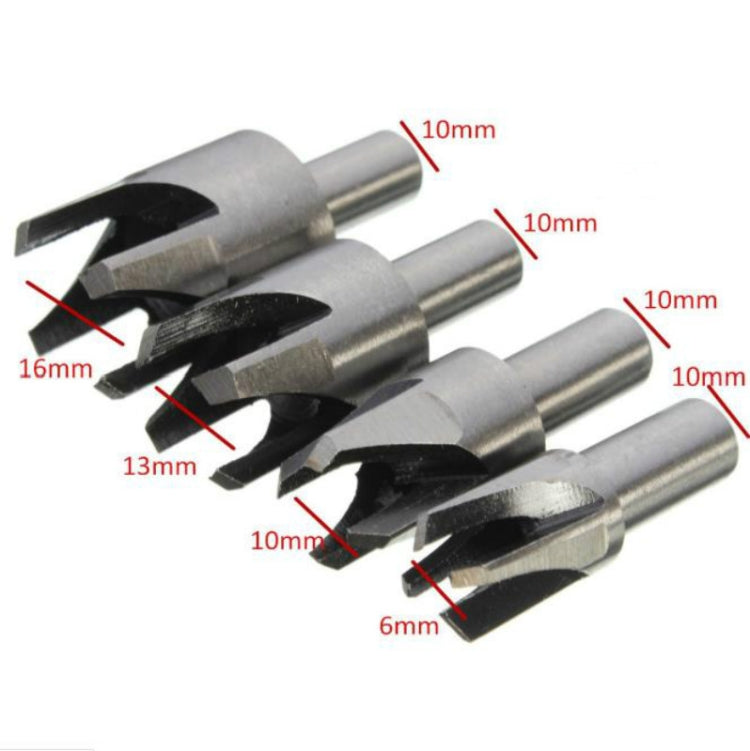 8 In 1 Carbon Steel Corkscrew Woodworking Hole Punch, 8 In 1 Corkscrew