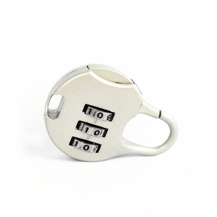 2 PCS Mini Password Small Padlock Luggage Lock Digital Password Lock, Silver, Black, Blue, Red, Green, Pink