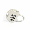 2 PCS Mini Password Small Padlock Luggage Lock Digital Password Lock, Silver, Black, Blue, Red, Green, Pink