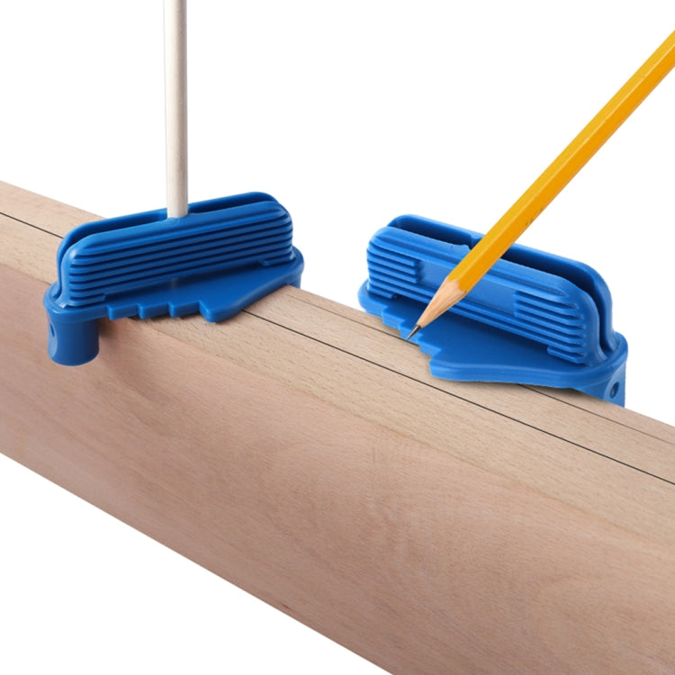 Multifunctional Scriber Woodworking Tools, Scribe Blue (Without Pencil), Scribe Gray (Without Pencil), Scribe Blue (Including 2 Pencils), Scribe Gray (Including 2 Pencils）