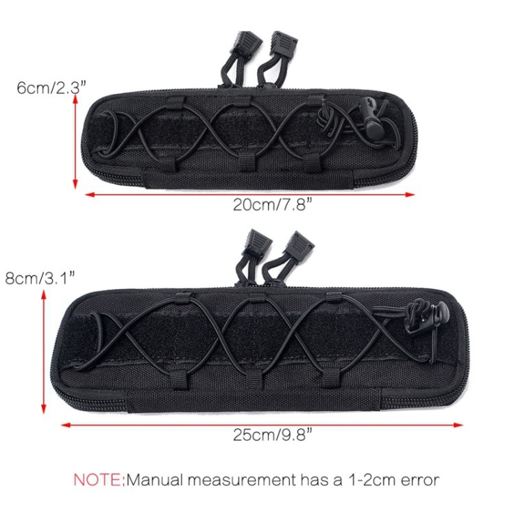 Outdoor Bag EDC Accessories Hiking Camping Pocket Waist Bag, S, L