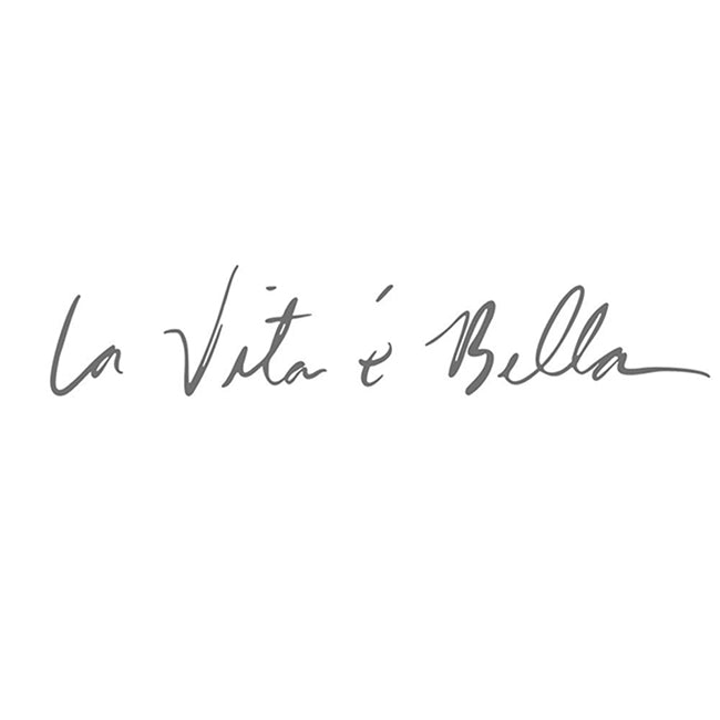 Italian Beautiful Life Decorative Wall Stickers, 40x8cm, 55x11cm, 65x13cm