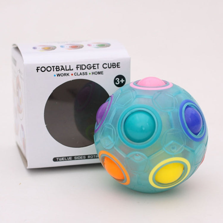 Magic Rainbow Ball Luminous Edition Training Hand Brain Coordination Fun Cube Children Toy, (Luminous Blue), (Luminous Green)