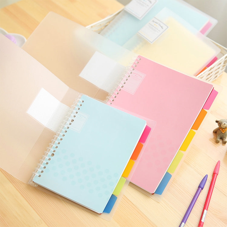 Loose-leaf Notebook Rainbow Cookie Daily Plan Personal Diary Notebook, A5, B5, A4