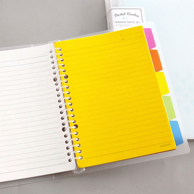 Loose-leaf Notebook Rainbow Cookie Daily Plan Personal Diary Notebook, A5, B5, A4