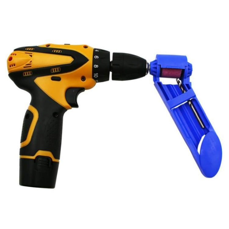 Portable Iron Straight Shank Twist Drill Bit Grinder, With Bucket  Orange, With Bucket Blue, Accessories, Grindstone, No Buckle Dark Orange, No Buckle  Blue