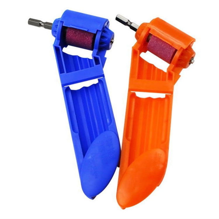 Portable Iron Straight Shank Twist Drill Bit Grinder, With Bucket  Orange, With Bucket Blue, Accessories, Grindstone, No Buckle Dark Orange, No Buckle  Blue