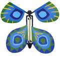 Magic Science Novelty Flying Butterfly Toy Magic Props, Blue, Yellow + Blue, Violet, Blue + Violet