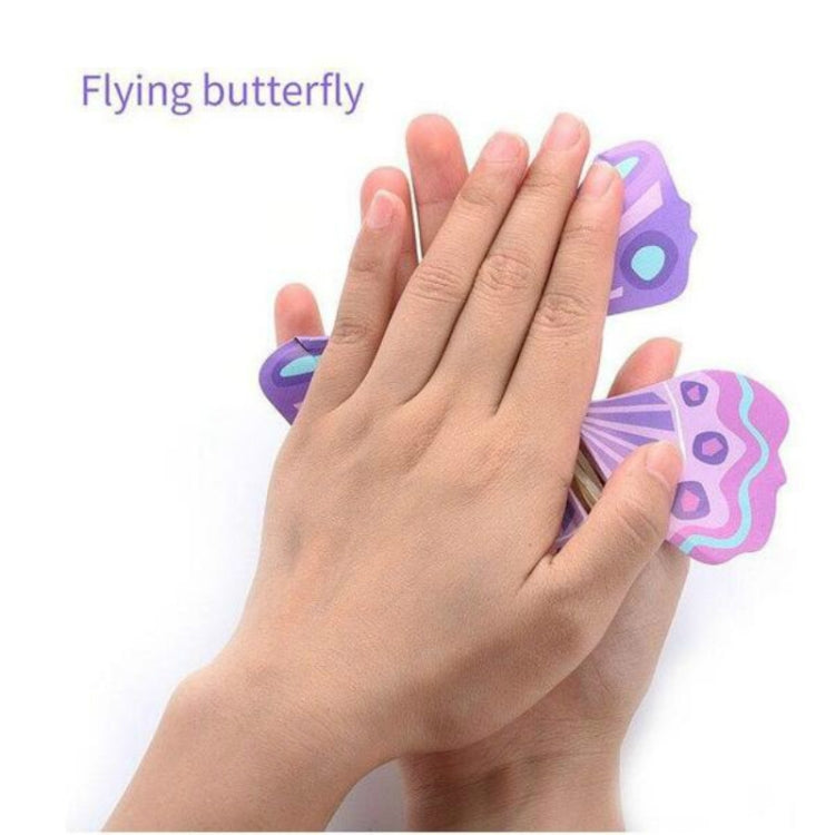 Magic Science Novelty Flying Butterfly Toy Magic Props, Blue, Yellow + Blue, Violet, Blue + Violet