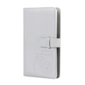 3-Inch Photo Album Holds 96 Photos PU Leather Large Capacity Storage Case with Multi-Pocket Pages