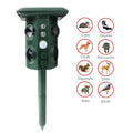 Outdoor Solar Animal Repeller Ultrasonic Vibration Multi-functional Snake Repeller, Solar Animal Repeller