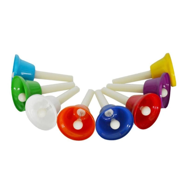 Orff Instrument Eight-tone Bell Percussion Musical Toy for Children, Eight-tone Bell Percussion Musical