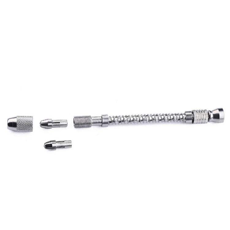 HIAIM Punch Semi-automatic Twist Drill Hand Drill Set, Hand Drill (+1 Copper Chuck), Hand Drills +0.6-2.0 Bits 10 PCS, Hand Drills +0.3-1.6 Bits 20 PCS