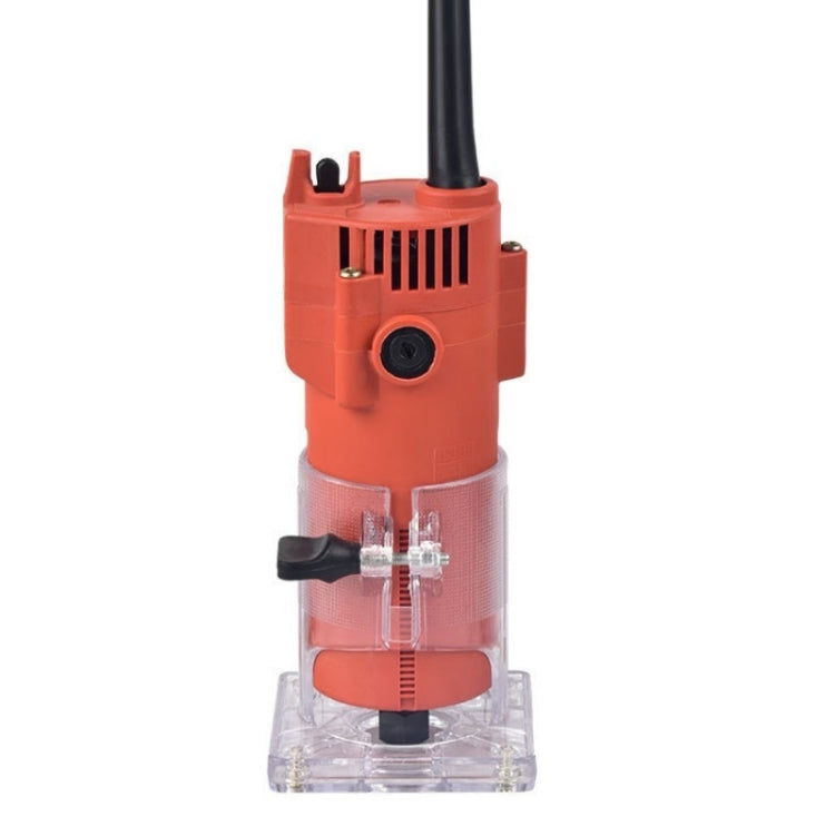Woodworking Trimming Machine Multifunctional Electric Wood Milling Slotting Machine Engraving Tools EU Plug, 600W Plastic Body, 720W Aluminum Body