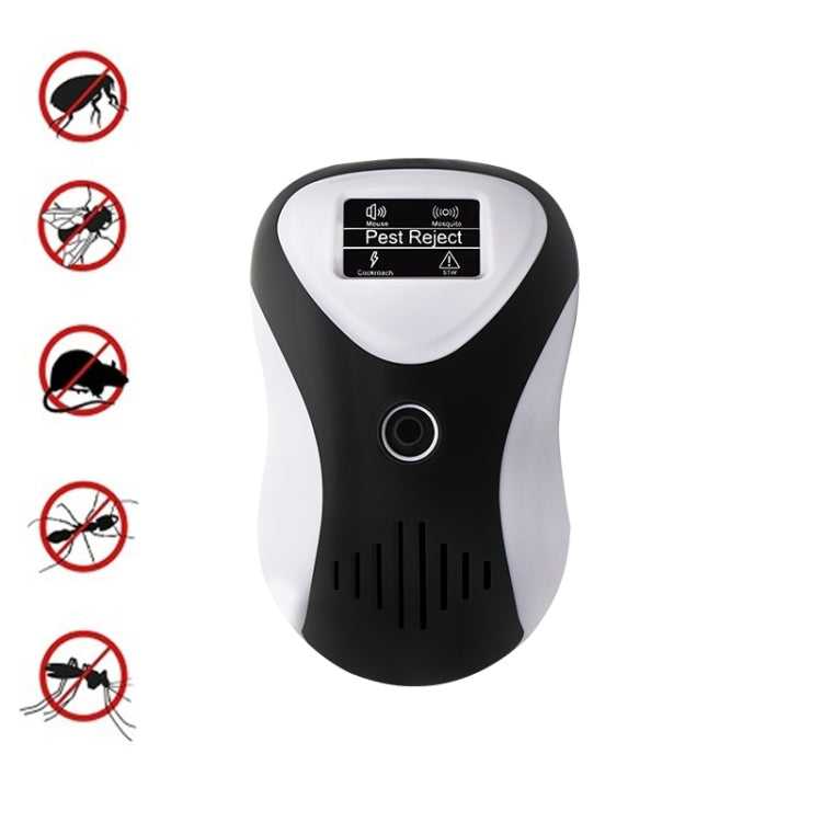 Ultrasonic Multifunctional Mouse Repeller Energy-Saving Silent Insect Repeller, Black White+US Plug, Black White+EU Plug, Black White+UK Plug, Blue Black+UK Plug, Blue White+UK Plug