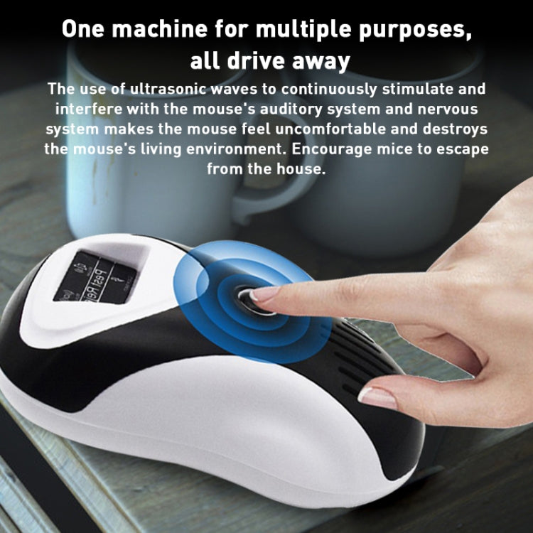 Ultrasonic Multifunctional Mouse Repeller Energy-Saving Silent Insect Repeller, Black White+US Plug, Black White+EU Plug, Black White+UK Plug, Blue Black+UK Plug, Blue White+UK Plug