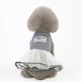 Pet Clothes Dog Summer Breathable Striped Skirt, XS, S, M, L, XL