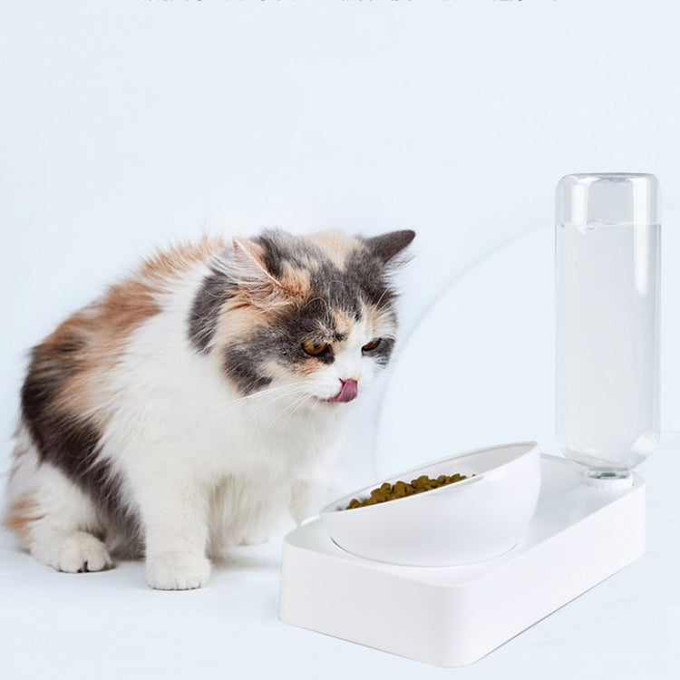 Pet Bowl Anti-tipping Automatic Drinking Water Feeding Bowl, Small, Large