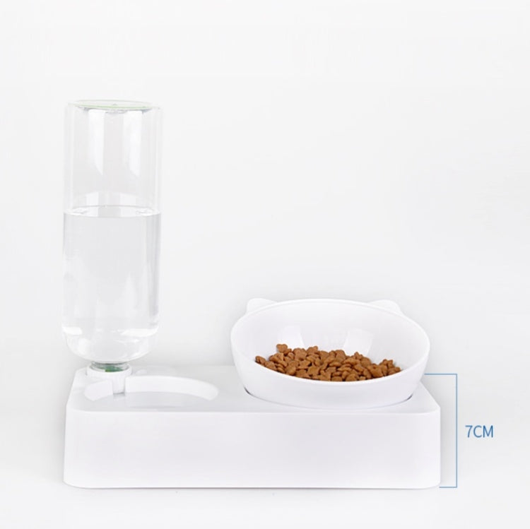 Pet Bowl Anti-tipping Automatic Drinking Water Feeding Bowl, Small, Large