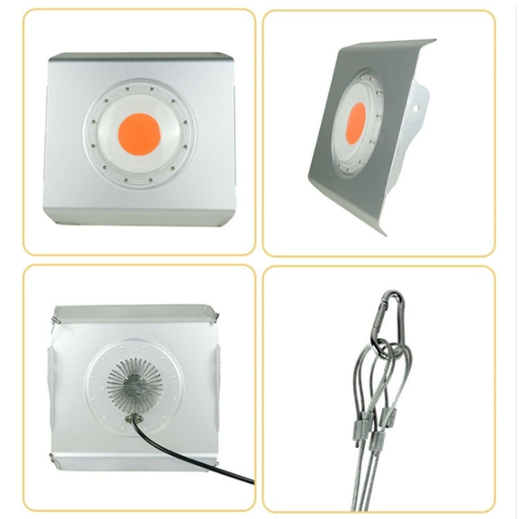 75W Plant Growth Light Ultra-Thin High-Brightness Full-Spectrum COB Indoor Greenhouse Light With Plug, UK Plug, US Plug, EU Plug, AU Plug