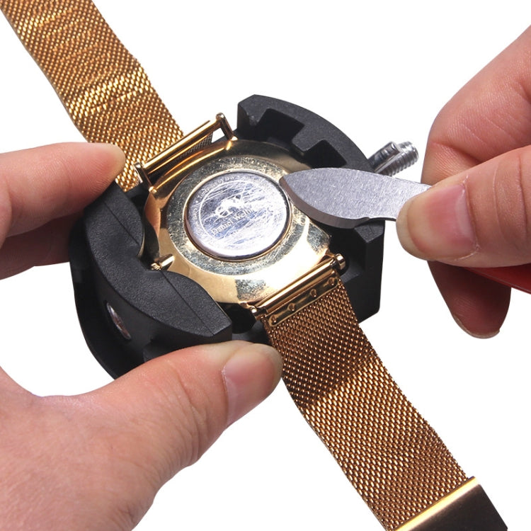 Watch Rear Cover Tapping Knife Watch Opener, All Steel Dual Use, Green Handle Dual Use