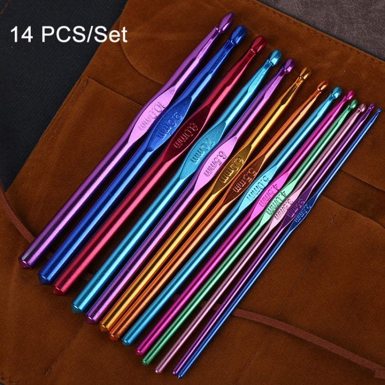 14 PCS/Set Color Alumina Single Head Crochet Handmade DIY Knitting Tool Material, Random Color Delivery, 14 PCS/Set, 28 PCS/Set, 36 PCS/Set, 26 PCS/Set, 34 PCS/Set, 27 PCS/Set, 30 PCS/Set, 119 PCS/Set