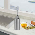 Cylindrical Seasoning Bottle Stainless Steel Oil Pot, 250 ml, 350 ml, 550 ml
