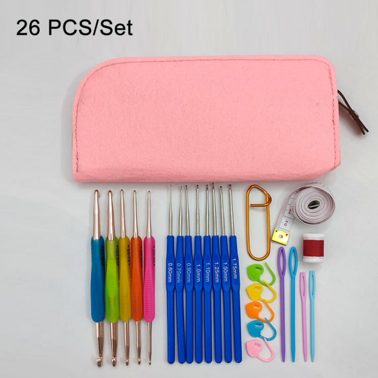 Handmade DIY Sweater Knitting Crochet Tools Material Set, 26 PCS/Set, 100 PCS/Set, Pink Flower Cat, 36 PCS/Set Green, 50 PCS/Set Box
