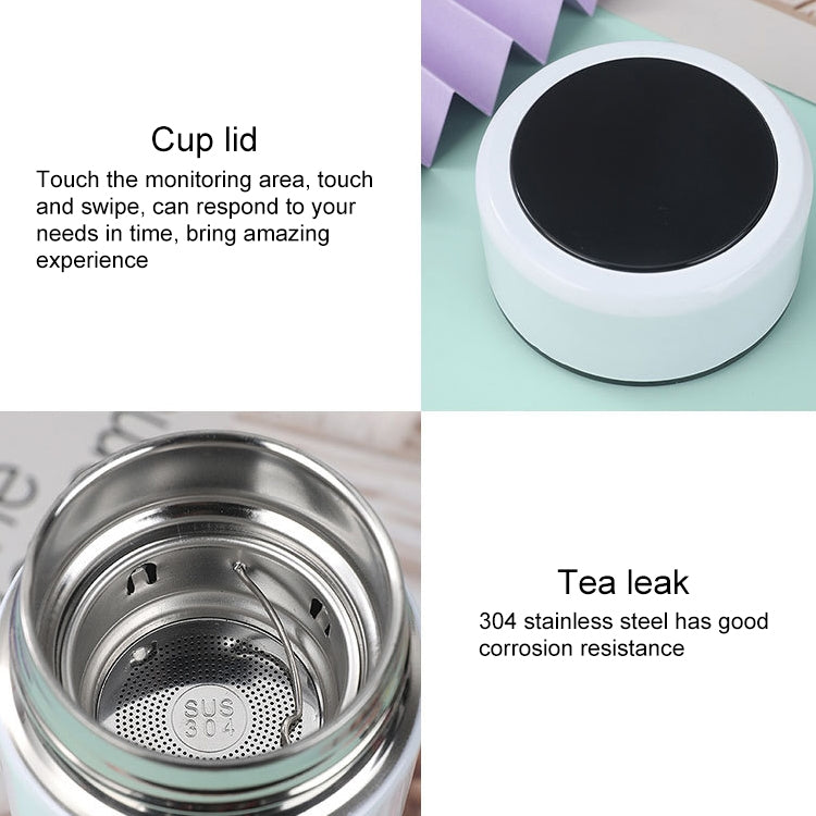 Smart Temperature Display 304 Stainless Steel Vacuum Flask Creative Business Cup For Male And Female Students, High-quality, Large-screen