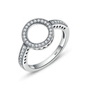 S925 Sterling Silver Womens Inlaid Ring, 6, 7, 9