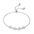 Cute Pet Claw Mark Bracelet S925 Sterling Silver Animal Drip Bracelet, SCB096