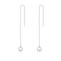 Valentine Day Gift Simple S925 Sterling Silver Stud Earrings, SCE080