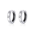 Simple Earrings Sterling Silver S925 Star Earrings, SCE873