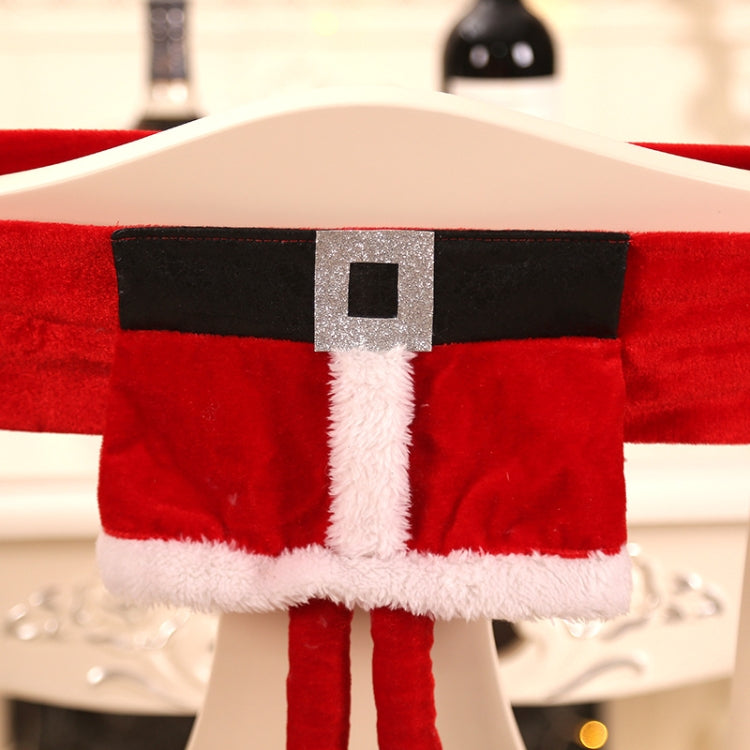 Christmas Chair Cover Decorations Christmas Table Party Ornaments