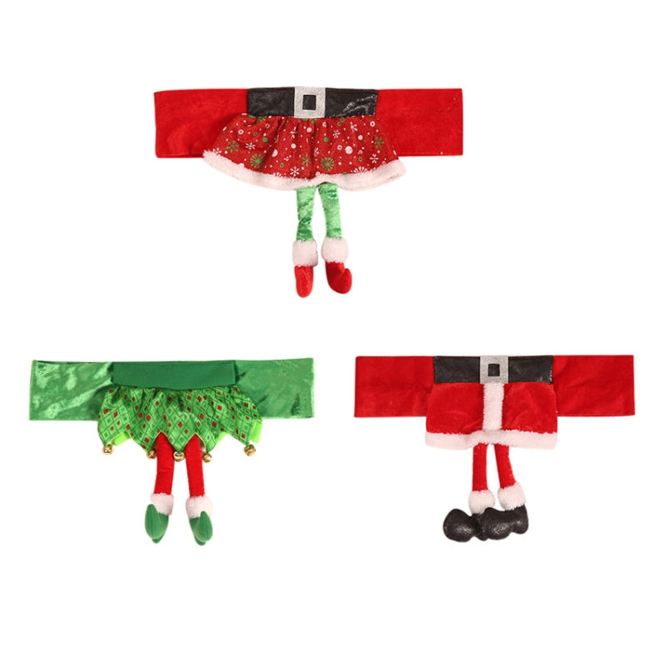 Christmas Chair Cover Decorations Christmas Table Party Ornaments