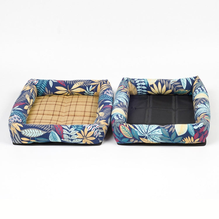 Summer Pet Non-removable Side Dog Mat Pet Bed, M 53X40X6cm, XL 83X66X8cm