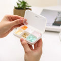 FaSoLa Pill Box Portable Dispensing Mini Medicine Sealed Box