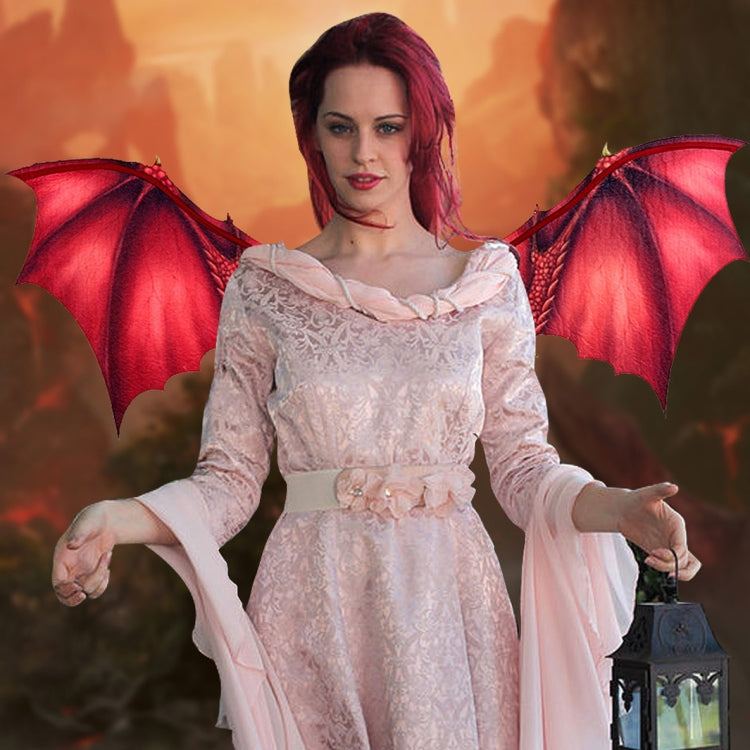 Halloween Carnival Adult Decoration Non-woven Dragon Wings Cosplay Wings Props, One Size
