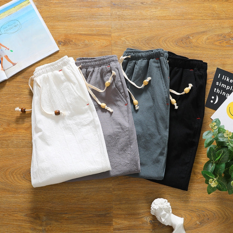 Casual Loose Cotton Linen Five-point Shorts, M, XL, XXL, XXXXL, XXXXXL, L, XXXL