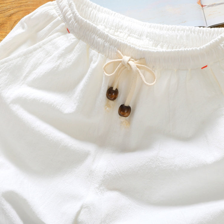 Casual Loose Cotton Linen Five-point Shorts, M, XL, XXL, XXXXL, XXXXXL, L, XXXL