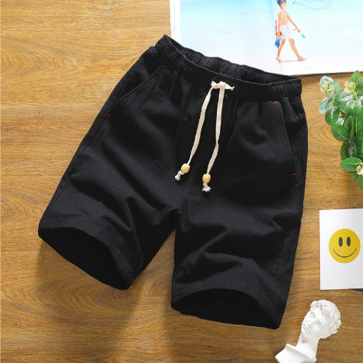 Casual Loose Cotton Linen Five-point Shorts, M, XL, XXL, XXXXL, XXXXXL, L, XXXL