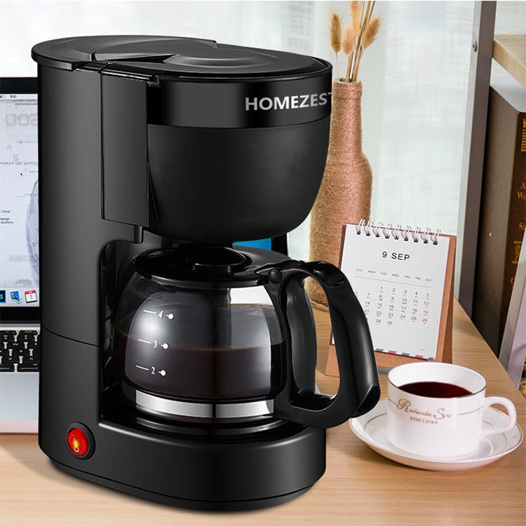 Homezest Household Small Coffee Maker Automatic Mini Drip Coffee Machine, UK Plug, EU Plug