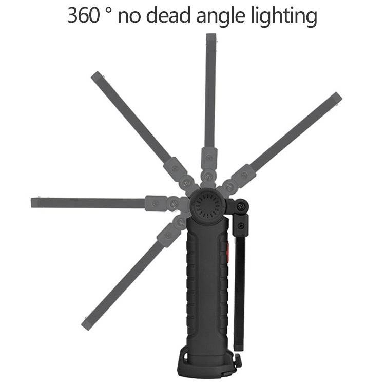 Handheld Movable Work Lights USB Charging Multi-functional and Folding Emergency Lights, 11 x3.6cm, 14.8 x 4.7cm