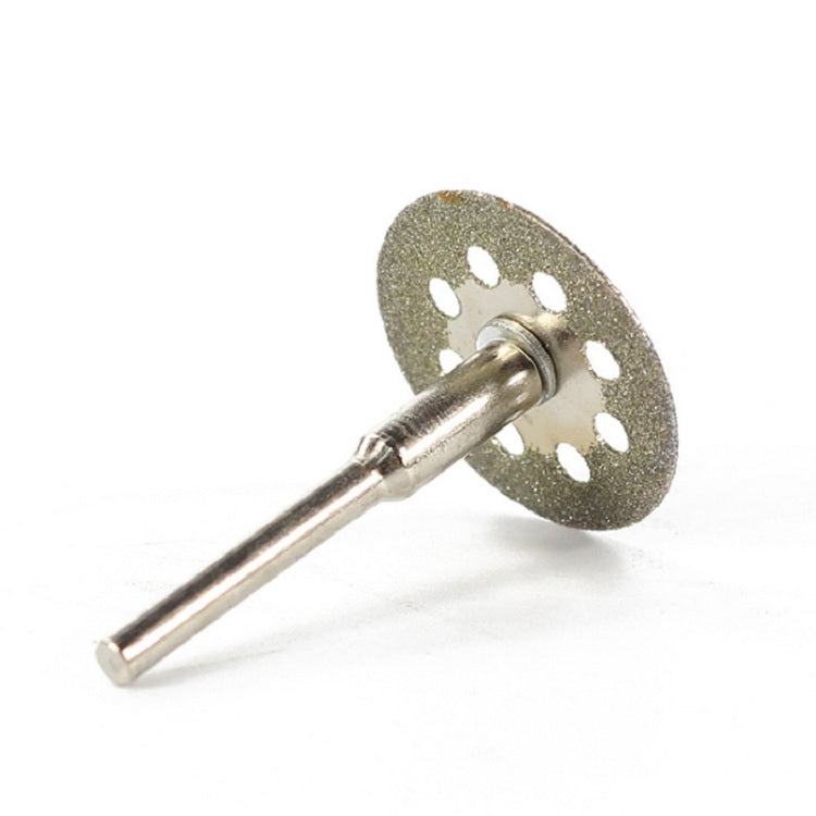 8 Holes Emery Cutting Chip Jade  Saw Blade Electric Grinder Accessories, 10 Saw Blade 2 Connecting rod 22MM, 10 Saw Blade 2 Connecting rod 25MM, 10 Saw Blade 2 Connecting rod 30MM, 10 Saw Blade 2 Connecting rod 20MM