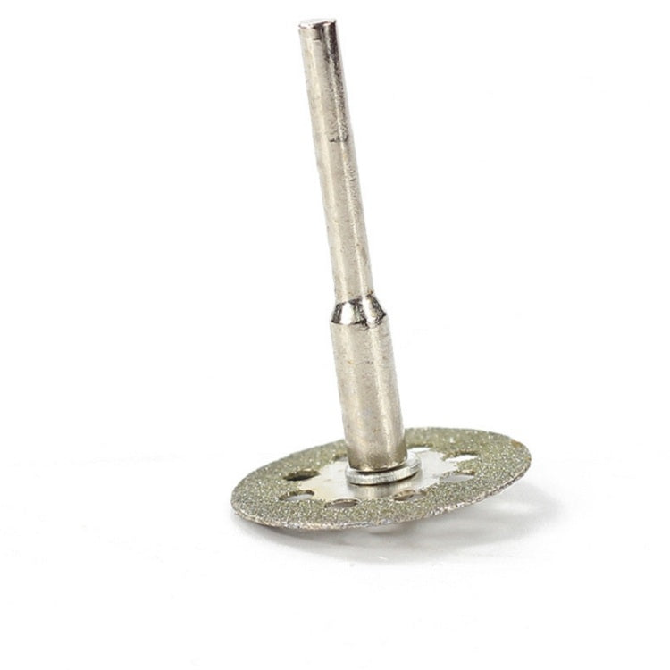 8 Holes Emery Cutting Chip Jade  Saw Blade Electric Grinder Accessories, 10 Saw Blade 2 Connecting rod 22MM, 10 Saw Blade 2 Connecting rod 25MM, 10 Saw Blade 2 Connecting rod 30MM, 10 Saw Blade 2 Connecting rod 20MM