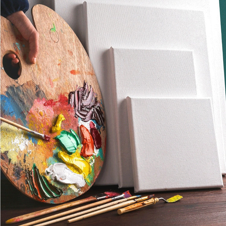 Cotton Wood Frame Canvas Oil Painting Frame, 20x30cm, 18x24cm, 20x20cm