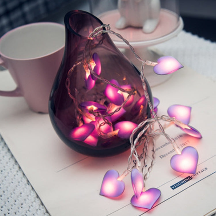 LED Fairy Lights Love Heart Lantern Navidad String Lights Holiday Lighting Bedroom Home Decoracion, 2m 16LEDs, 3m 20LEDs