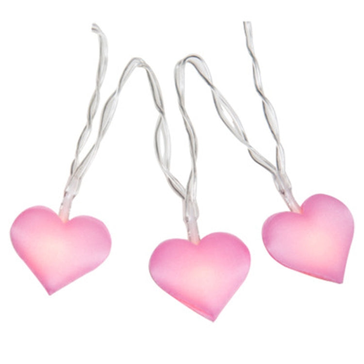 LED Fairy Lights Love Heart Lantern Navidad String Lights Holiday Lighting Bedroom Home Decoracion, 2m 16LEDs, 3m 20LEDs
